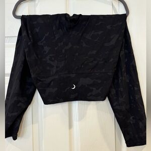 Black Battleship Camouflage Women's Zyia leggings EUC Sz 6-8